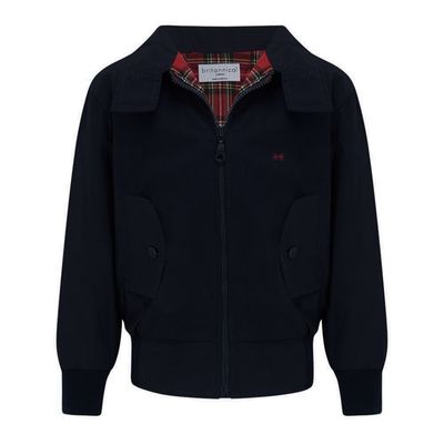 Carnaby Girls Bomber Jacket - Raven Black
