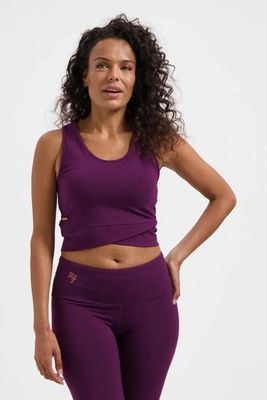 Sati Yoga Crop Tank - Bloom