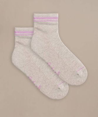 Organic Cotton Quarter Crew Socks - 1 pair