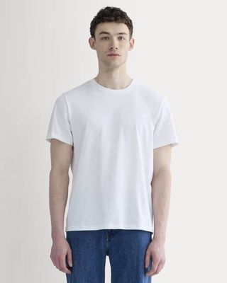 The Premium-Weight Crew | Uniform | White