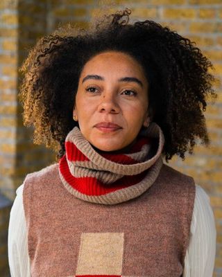 Stripe Fisherman Snood | Red