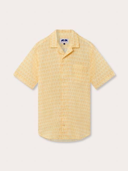 Men's Palm Sundowner Arawak Linen Shirt