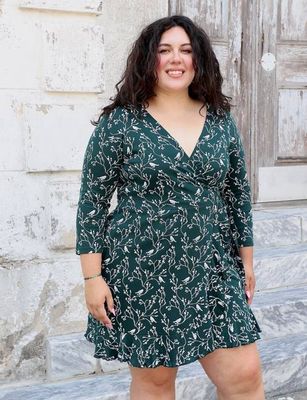 Songbird Organic Wrap Dress