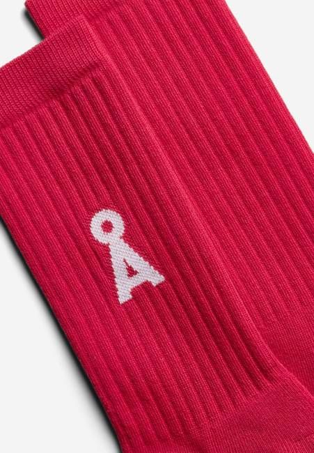 SAAMUS BOLD SOCKS | scarlet red
