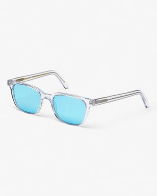 Sunglass 14 - Crystal Clear - Blue