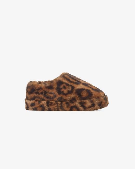 Misha Leopard Slipper