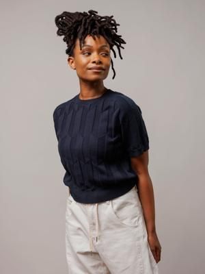 Chevron Ruben Tee - Nightshade