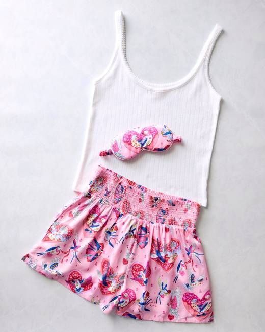 Swooning Sparrows - Chloe Sleepover Bundle - Pink Petal