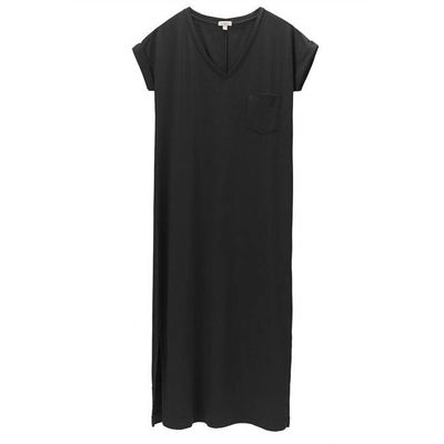 V-Neck Midi Dress