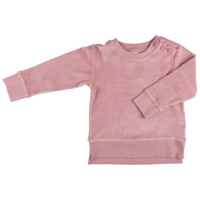 Velour Sweatshirt - Pink