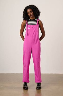Una - Cotton Dungarees in Pink Orchid