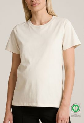 Maternity t-shirt with nursing access - Tofu