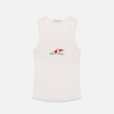 Duke Cherub Vintage White Vest - Women's