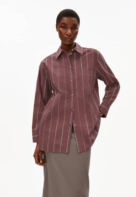 HALIAA STRIPED | dark berry
