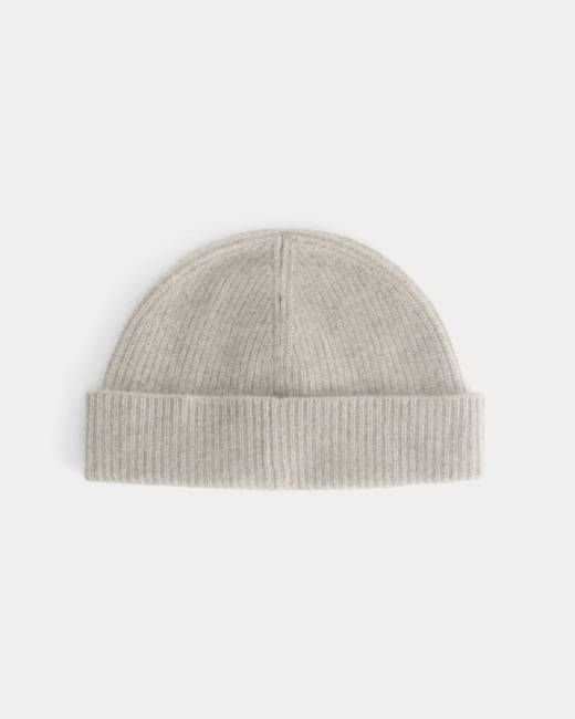 Cashmere Docker Beanie | Gravel