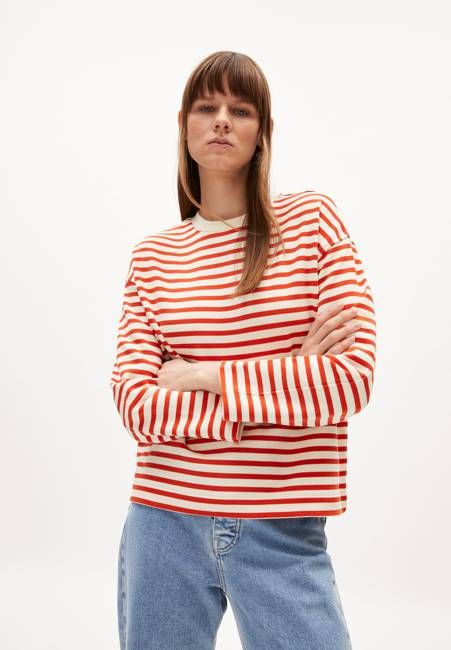 FRANKAA MAARLEN STRIPE | emergency red-undyed