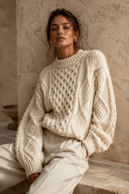 HONEY HEIRLOOM SWEATER