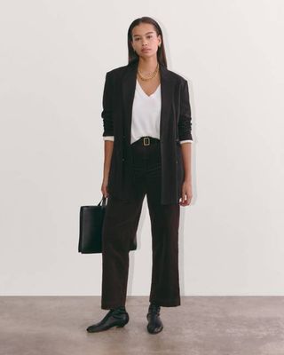 The Sailor Pant in Corduroy | Black