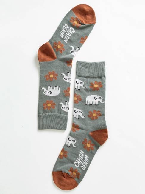 Unisex Elephant Socks