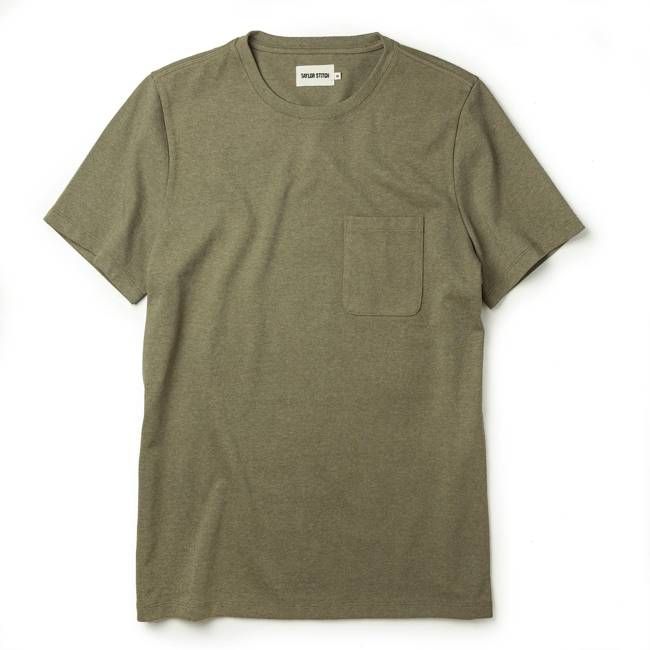 The Heavy Bag Tee in Olive