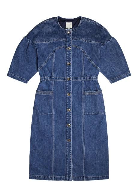 Zaha Midi Dress in Idaho