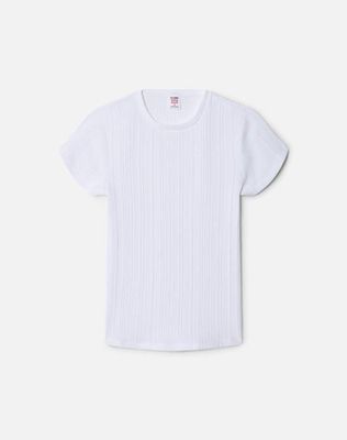 Hanes Varigated 60s Slim Tee - Optic White