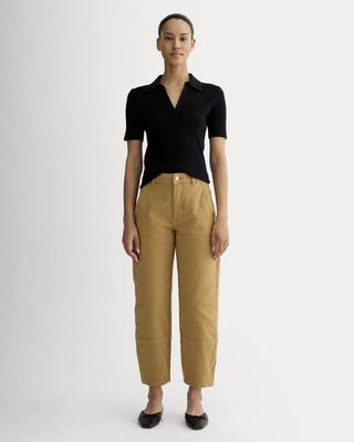 The Utility Barrel Pant | Oak Brown | Regular