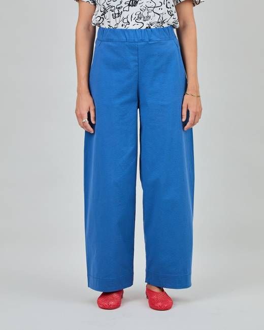 Picnic Oversize Pants Blue