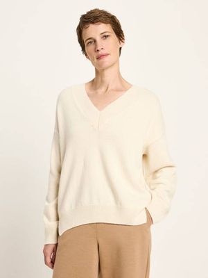 Pullover mit V-Ausschnitt (GOTS)