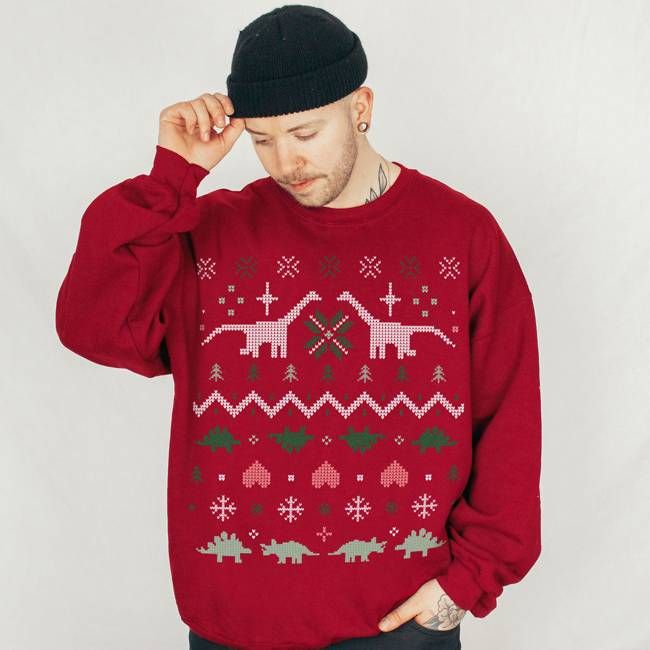 Dinos Christmas Jumper (Unisex)