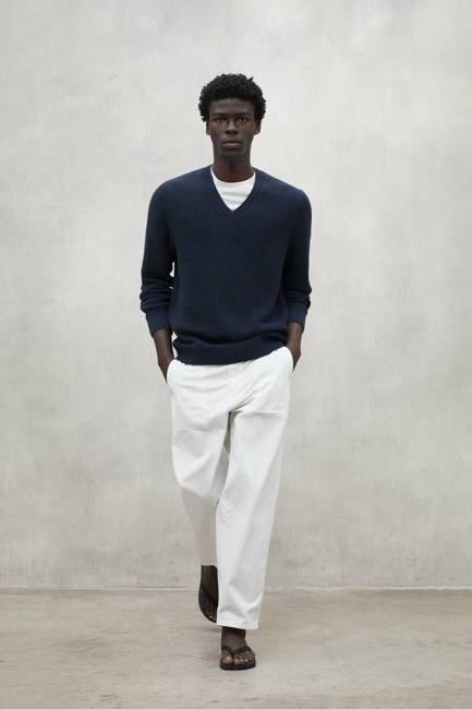 NAVY BLUE FICUS SWEATER