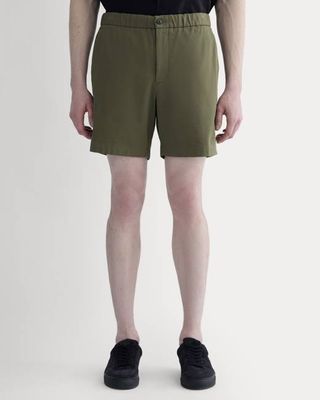 The Pull-On Performance Chino Short | Kalamata