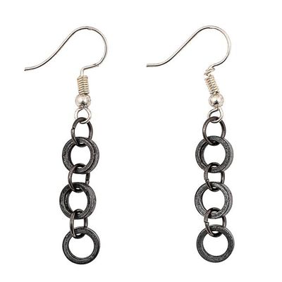 Forger Bicycle Chain Earrings