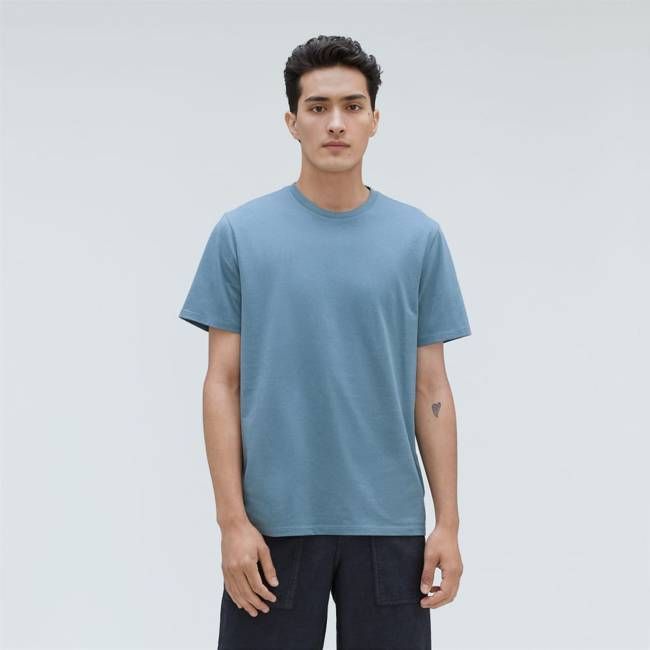 The Organic Cotton Crew | Greyish Blue
