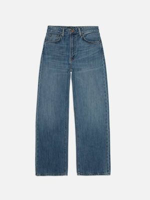 Clean Eileen Clear Skies loose wide-leg jeans | Nudie Jeans