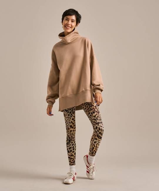 73 Zero Funnel Neck Sweat Top