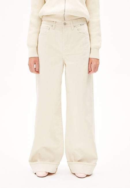 BLINAA HIGH WAIST WIDE JEAN | undyed