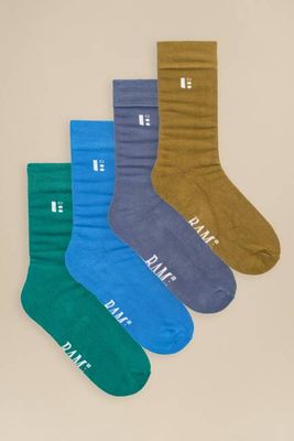 Men's Bamboo Active Socks - 4 Pack