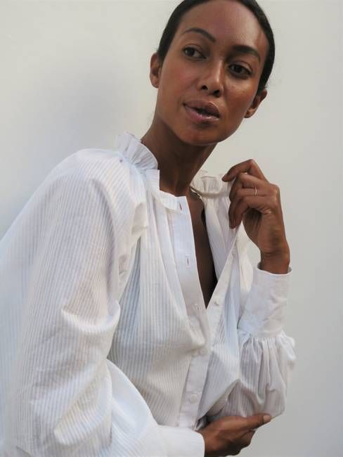 02 Amour Organic Blouse