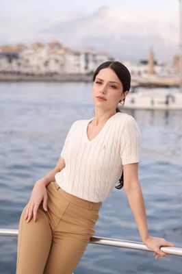 Talina Cable Knit Top