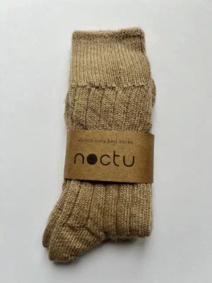 alpaca socks / oat — Noctu