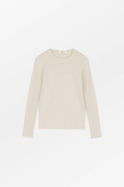 Mika O-neck blouse - Ecru