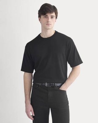 Ultrasoft Sweater Tee | Black