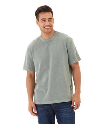 Johnny Relaxed Fit Heavyweight Mineral Wash Jersey Tee
