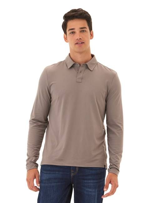 Darryn Luxe Jersey 2 Button Polo
