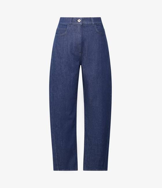 Curved Denim Pant | Rinsed