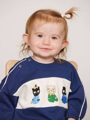 Minibabies Sweatshirt mit Volants