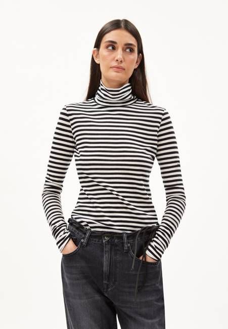 MALENAA STRIPES| black-off white