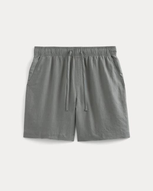 Linen Easy Short | Agave Green