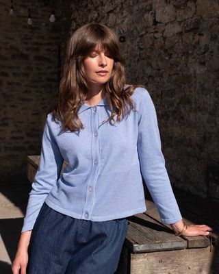 Alba Polo Neck Cardigan